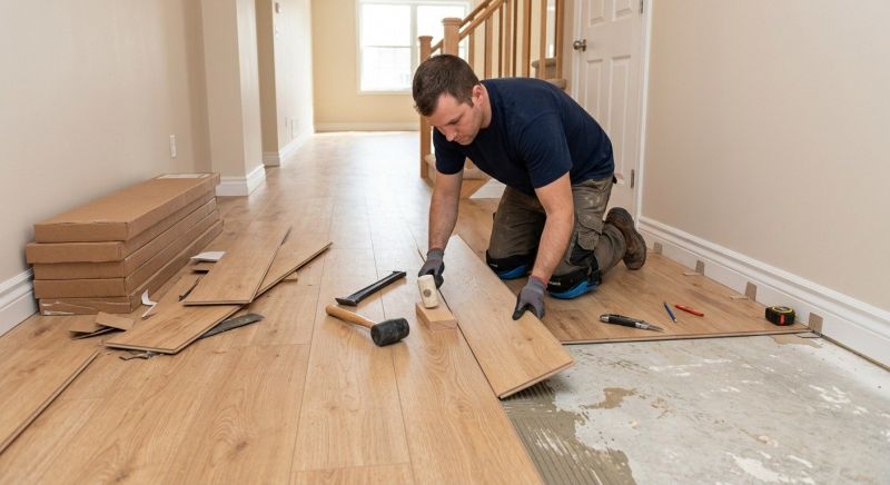 Laminate Floor Installation in Fairfax County, VA
