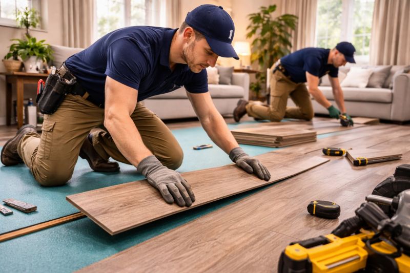 Laminate Floor Replacement in Crofton, MD