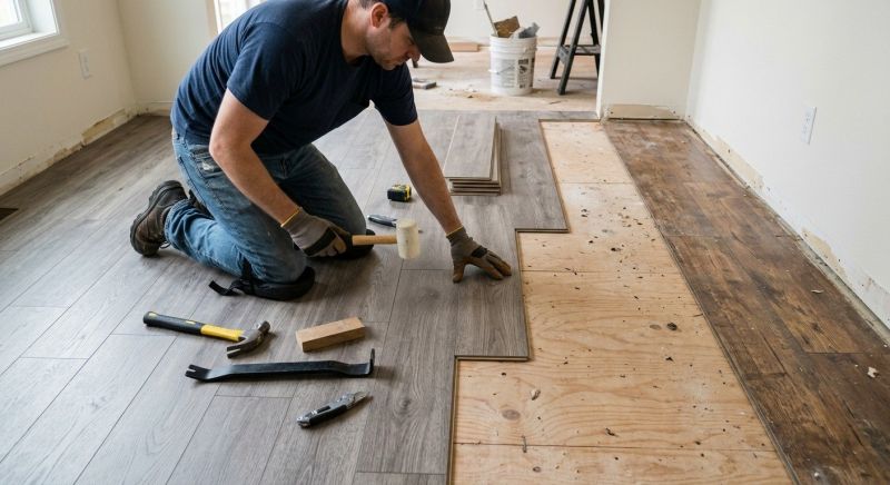 Laminate Floor Replacement in Odenton, MD