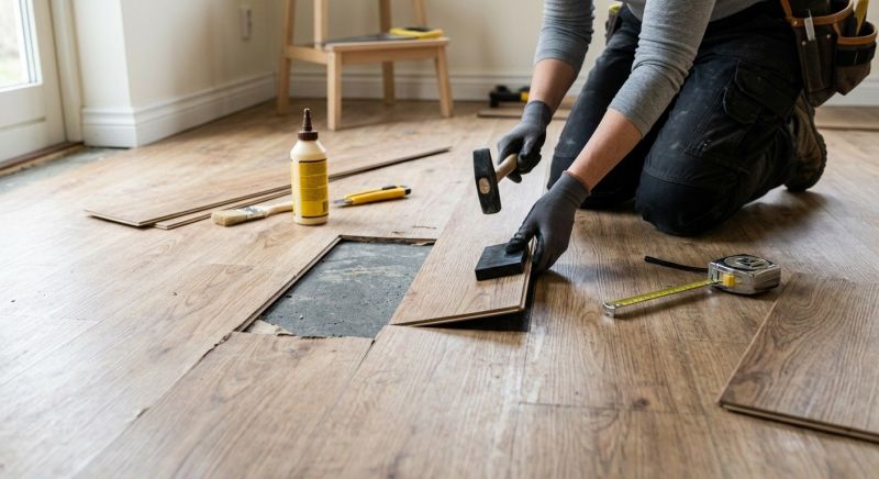 Linoleum Floor Installation in Bowie, MD