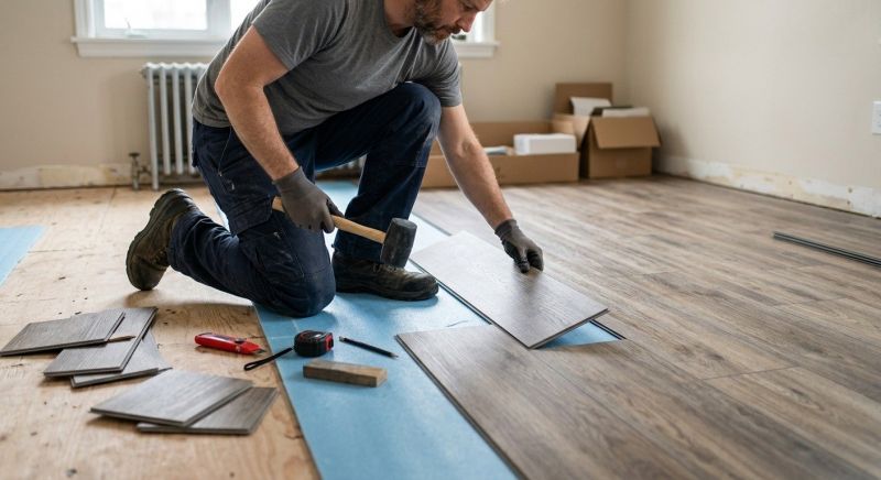 Linoleum Floor Installation in Clinton, MD