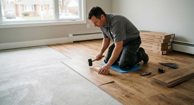 Linoleum Floor Installation in Temple Hills, MD