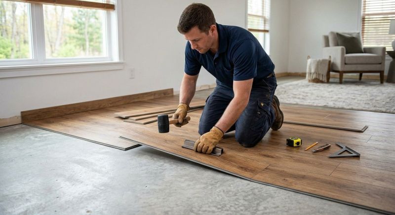 Luxury Vinyl Tile Installation in Davidsonville, MD