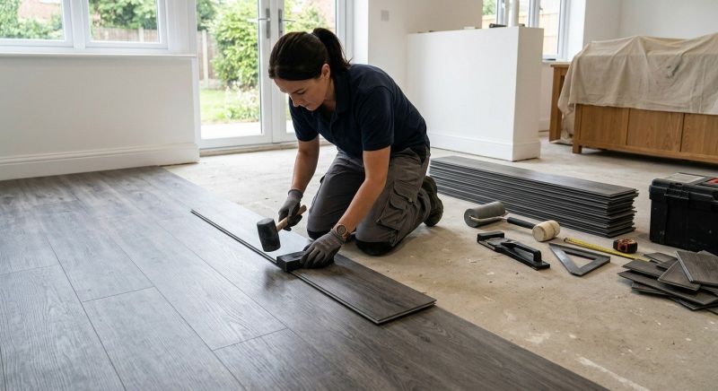 Luxury Vinyl Tile Installation in Millersville, MD