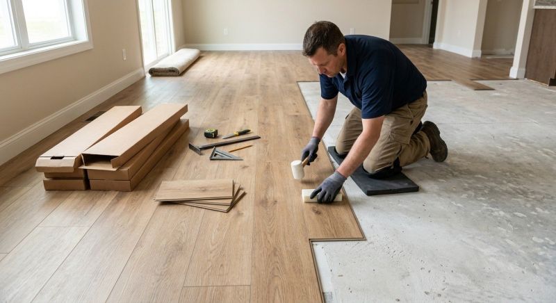 Luxury Vinyl Tile Installation in Temple Hills, MD