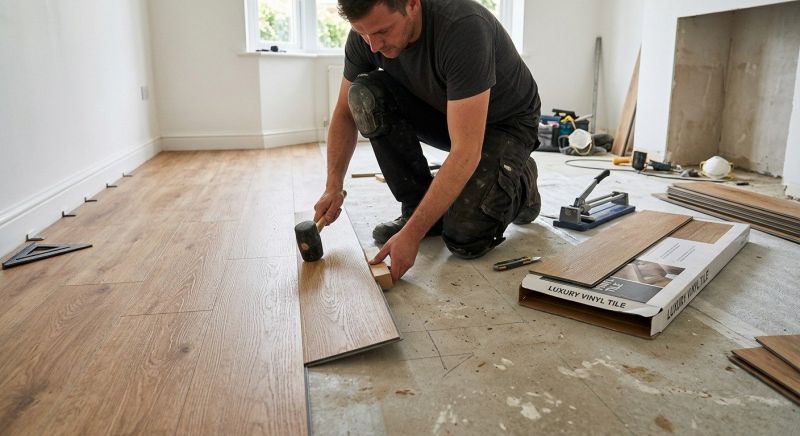 Lvt Flooring Installation in Crownsville, MD
