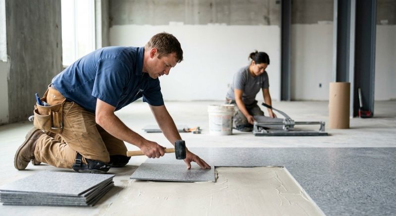 Lvt Flooring Installation in Gambrills, MD