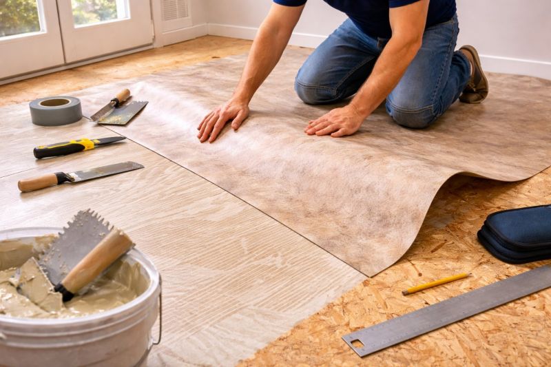 Sheet Flooring Installation in La Plata, MD