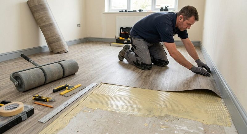 Sheet Flooring Installation in Suitland, MD