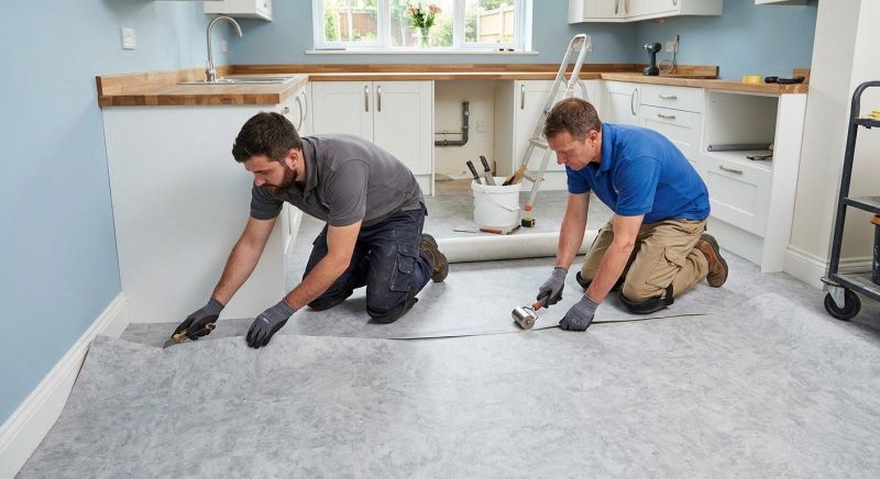 Sheet Linoleum Installation in Upper Marlboro, MD