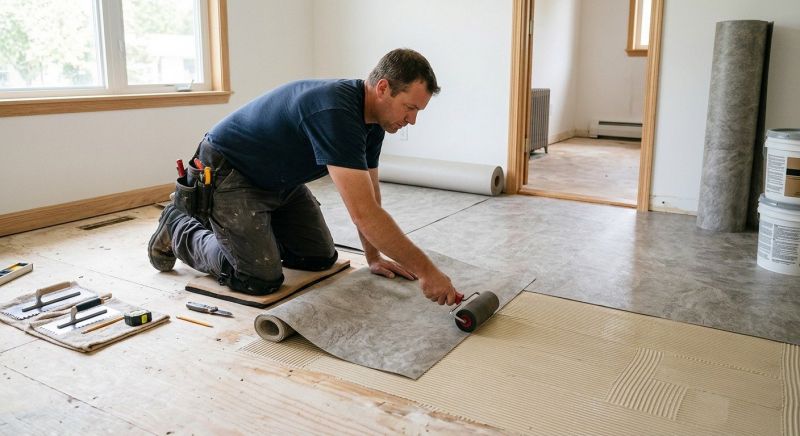 Sheet Vinyl Installation in Annandale, VA