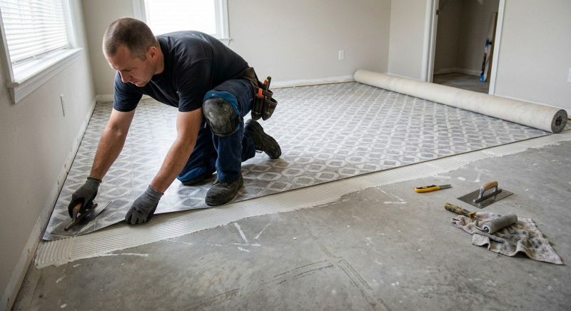 Sheet Vinyl Installation in Arnold, MD