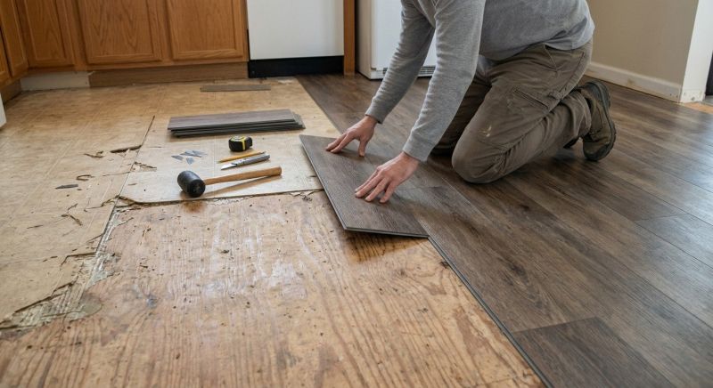 Vinyl Flooring Installation in Cabin John, MD