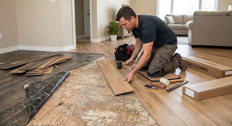 Vinyl Flooring Installation in Severn, MD