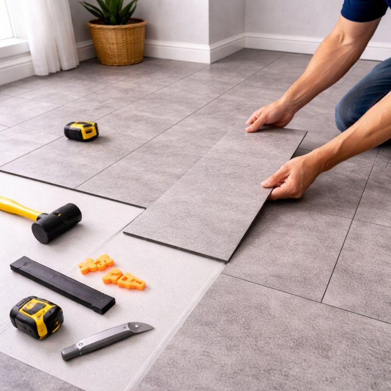 Vinyl Tile Installation in Upper Marlboro, MD