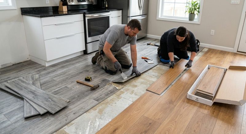 Vinyl Tile Replacement in Upper Marlboro, MD