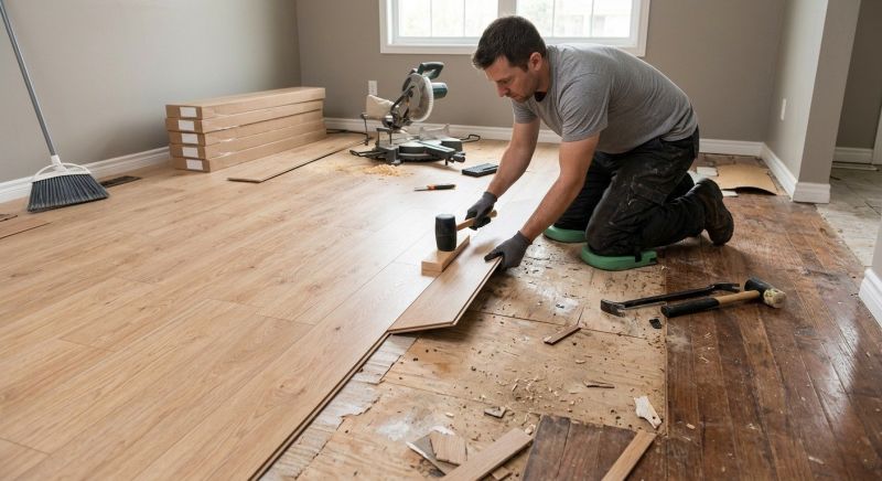 Wood Laminate Installation in Upper Marlboro, MD